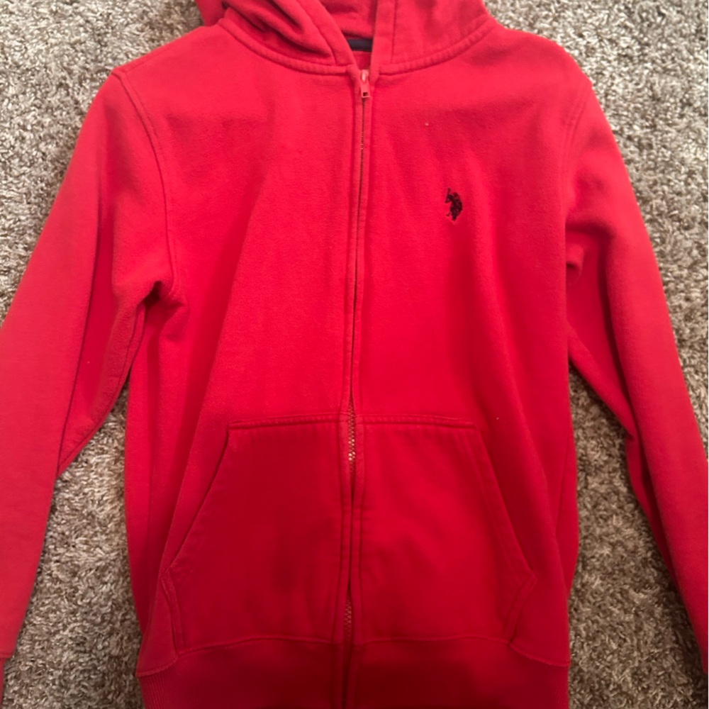 Red Polo Jacket